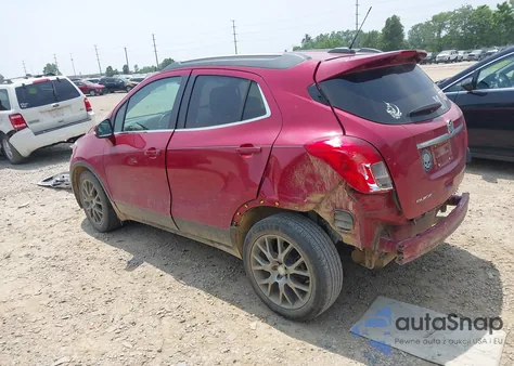 2016 Buick Encore Sport Touring from USA, damaged, VIN KL4CJ1SM5GB642447